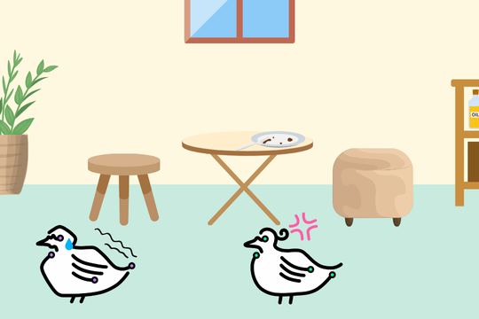 オリジナル例文"I have no choice."