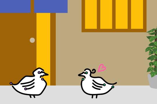 オリジナル例文"After you."