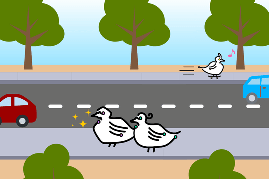 オリジナル例文"No wonder."