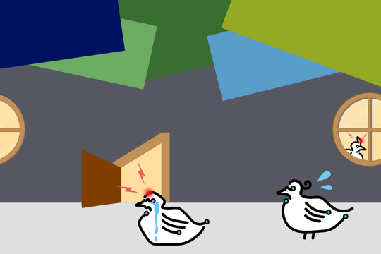 オリジナル例文"Watch your head."