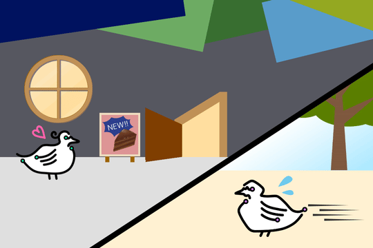 オリジナル例文”I'm on my way.”